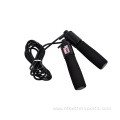 Adjustable plastic pvc handle plastic wire skipping rope